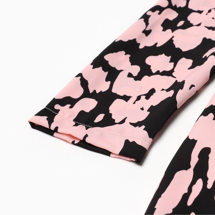 Платье женское с воланом MIST, размер 48, розовый Платье женское с воланом MIST, размер 48, розовый