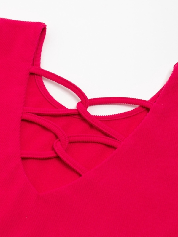 Топ женский MINAKU: Casual Collection цвет фуксия, размер 44