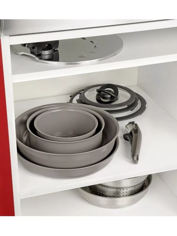 Стеклянная крышка Ingenio, 18 см, со складными ручками