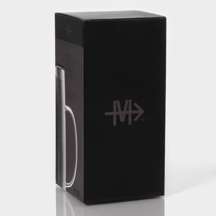 Кувшин для воды стеклянный Magistro &laquo;Толедо&raquo;, 1,3 л, 10&times;24 см