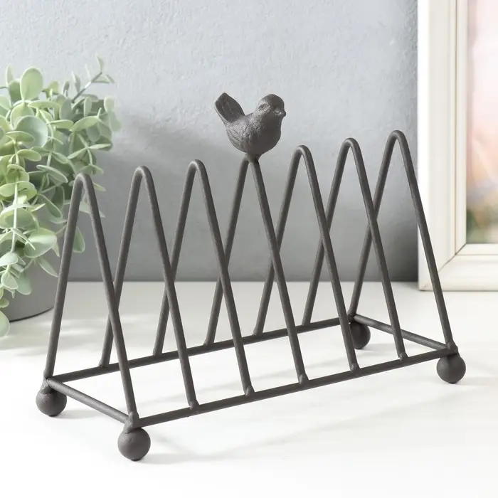 Фигурка-подставка для книг &laquo;Птичка&raquo;, чугун, 24&times;11&times;18 см