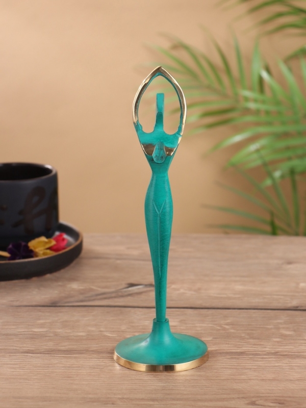 Сувенир "Грация" латунь 7х7х21 см