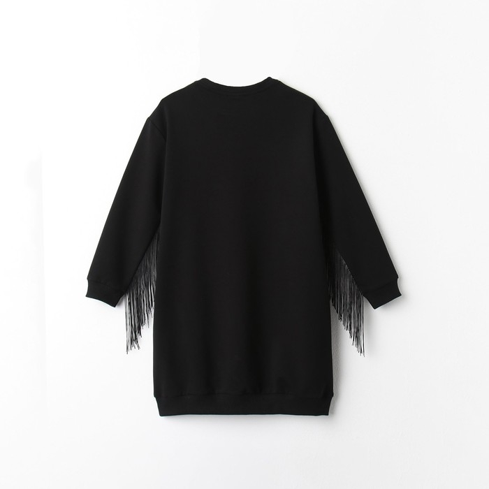 Платье для девочки MINAKU, цвет чёрный, рост 122 см Платье для девочки MINAKU, цвет чёрный, рост 122 см