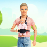 Набор кукол&laquo;Кевин с малышом на прогулке&raquo;, с коляской, с аксессуарами, МИКС