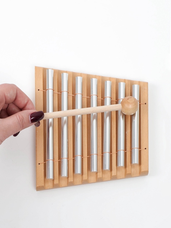 Музыкальный инструмент Бар Чаймс Music Life 7 тонов, молоточек в комплекте Музыкальный инструмент Бар Чаймс Music Life 7 тонов, молоточек в комплекте