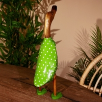 Сувенир "Утка в зелёном" дерево 45 см