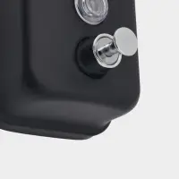 Диспенсер для жидкого мыла St&ouml;lz, механический, 500 мл, нержавеющая сталь, чёрный