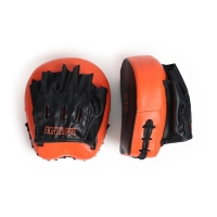 Лапы боксерские мини (тактические) FIGHT EMPIRE, PUNCH, чёрно-оранжевые, пара