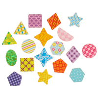 Развивающие досочки &laquo;Сложи узор&raquo;, по методике Сегена, 18 шт.