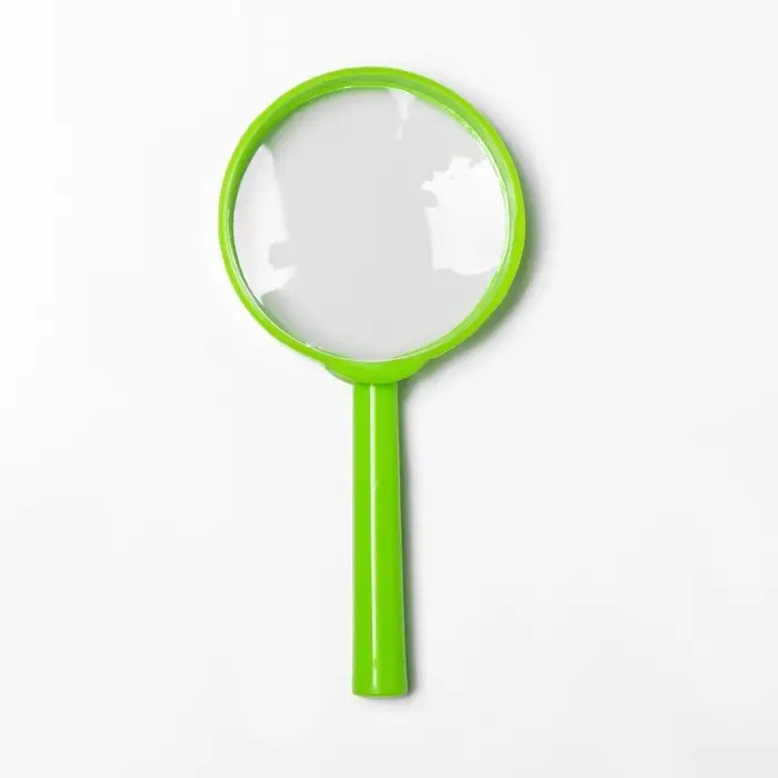 Лупа классическая, линза 50мм, пластик