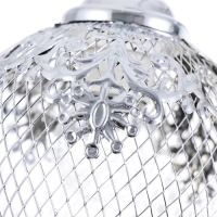 Люстра "Лаура" 3x60Вт E27 хром 54х54х29 см. Люстра "Лаура" 3x60Вт E27 хром 54х54х29 см.