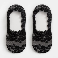 Носки-невидимки женские &laquo;Цветочки&raquo;, размер 36-37 (23 см)