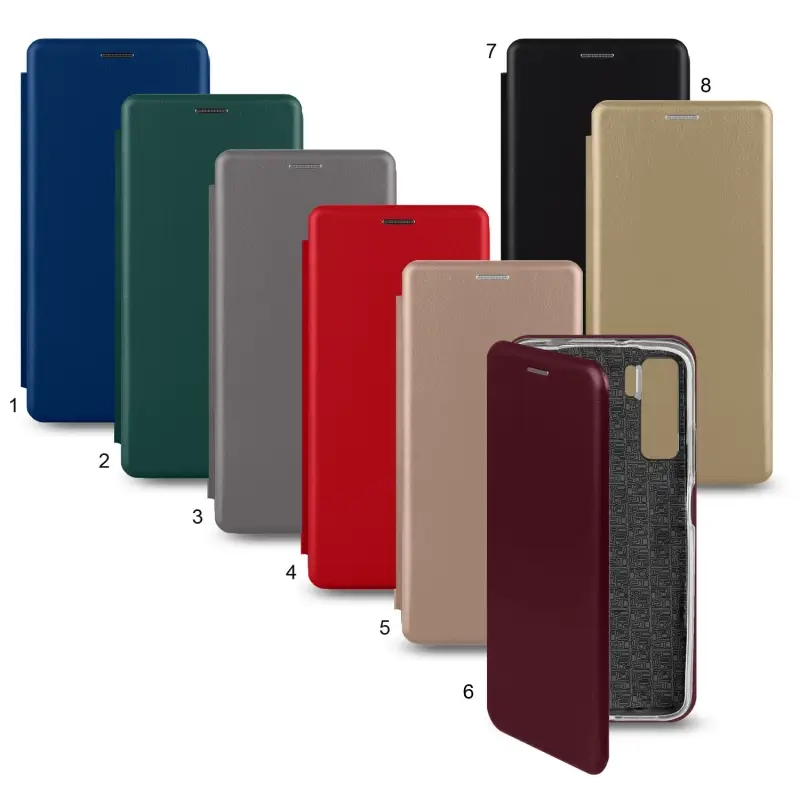 Чехол-книжка Huawei Honor 30S цвета в ассортименте