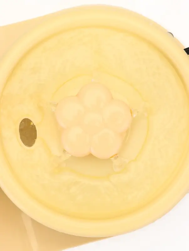 Фонтан для животных с миской, 34&times;17.5&times;11.5 см, бежевый