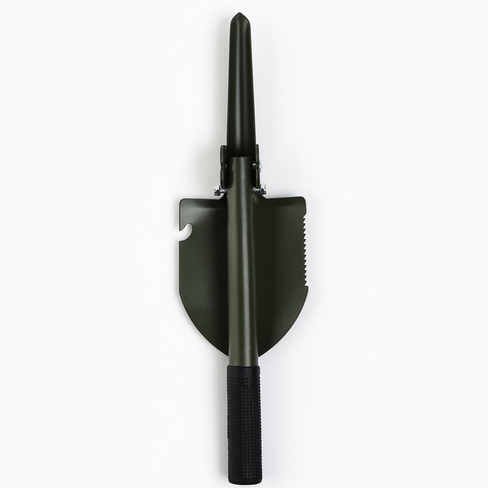 Лопата туристическая, складная &laquo;Крутому мужику&raquo;, 36 х 10 см., металлический черенок с ручкой, в чехле