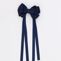 Бант для волос на заколке с лентами, цвет синий, Холодное сердце