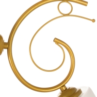 Люстра "Оливия" 2хЕ27 40т золото шампань 40х15х25 см BayerLux