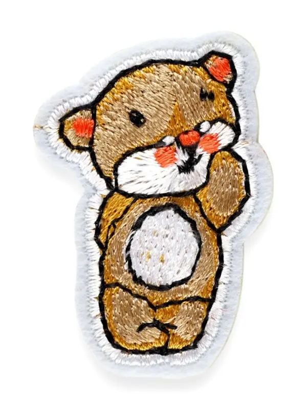 Наклейка на одежду &laquo;Медвежонок&raquo;, с клеевой основой, 3.5&times;5.2 см, разноцветная