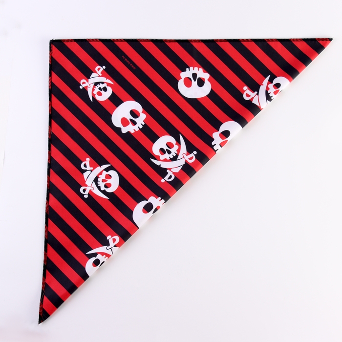 Бандана &laquo;Настоящий пират&raquo;, детская, 50х50 см