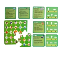 Развивающая игра "Пройди по стрелкам. Изучаем животных"