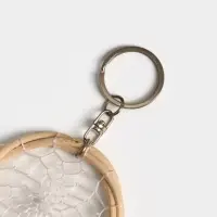 Брелок &laquo;Ловец снов&raquo;, 17 см, белоснежный