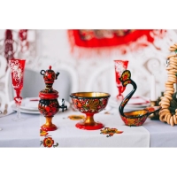 Сувенир &laquo;Самовар&raquo;, хохлома