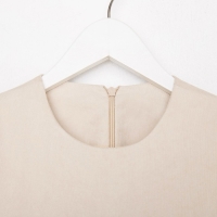 Платье для девочки MINAKU, бежевое, рост 116 см Платье для девочки MINAKU, бежевое, рост 116 см