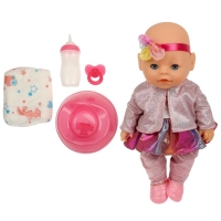 Кукла - пупс интерактивный «Сашенька», 30 см, песни Шаинского, говорит 2000 слов, пьёт, писает, закрывает глаза, 4 аксессуара Кукла - пупс интерактивный «Сашенька», 30 см, песни Шаинского, говорит 2000 слов, пьёт, писает, закрывает глаза, 4 аксессуара
