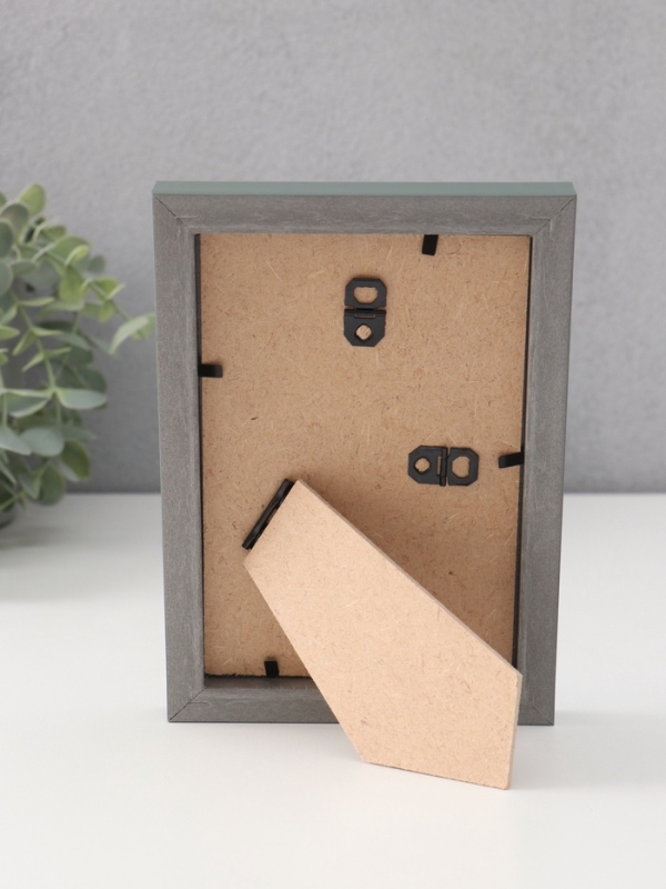 Фоторамка пластик "МИРАМ" 10х15 см, зелёный