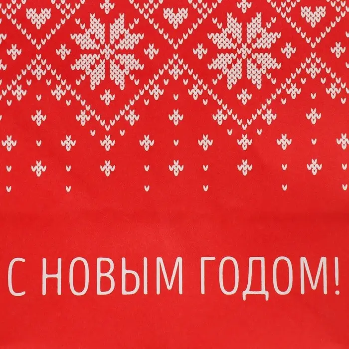 Пакет под бутылку &laquo;Морозко&raquo;, 13 x 36 x 10 см