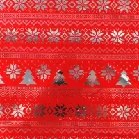 Плёнка упаковочная голография &laquo;Вязка&raquo;, 100 х 70 см