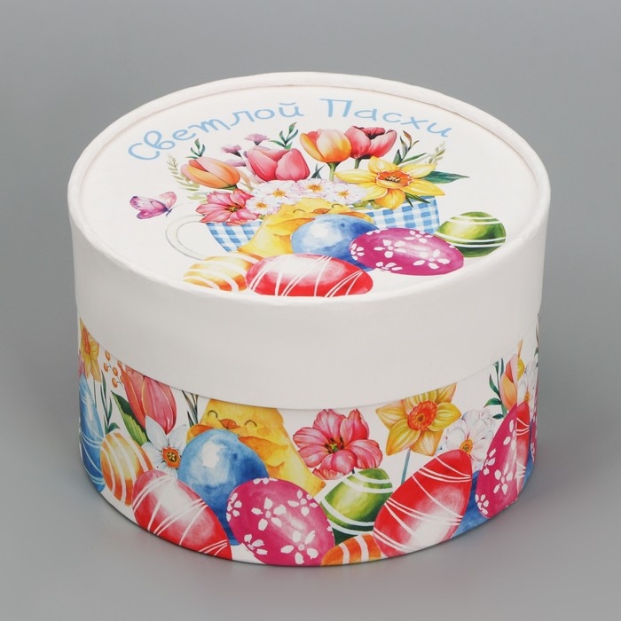 Коробка подарочная, упаковка, &laquo;Светлой Пасхи&raquo;, Пасха, 13 х 8.5 см