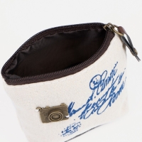 Кошелёк на молнии, цвет бежевый Кошелёк на молнии, цвет бежевый