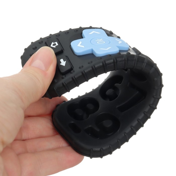 Прорезыватель для зубов Крошка Я &laquo;Пульт детский&raquo;, цвет черный, размер 16 см