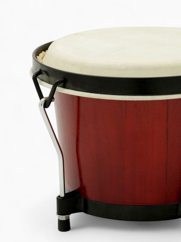 Барабан Бонго Music Life 6 х 7 дюймов, красный