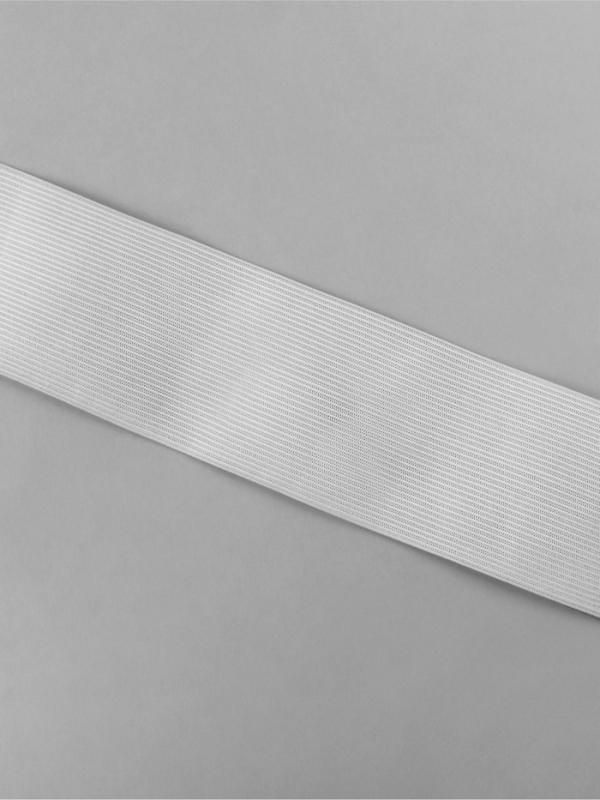 Резинка вязанная 60мм 40&plusmn;2м белый АУ