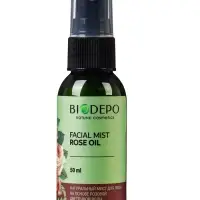 Тоник-гидролат для лица Biodepo с эфирным маслом розы, 50 мл