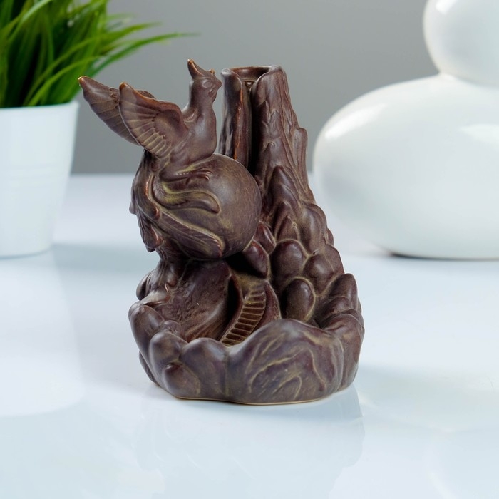 Подставка для благовоний Подставка для благовоний "Птица" 9х9х12см