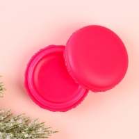 Блеск макарун в коробочке &laquo;Новый год! Котик&raquo;, 10 гр, аромат клубники