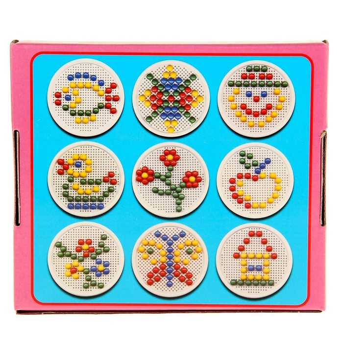 Мозаика, 80 элементов, диаметр 15 мм