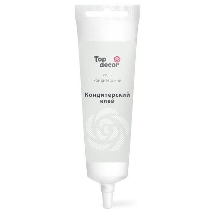 Нейтральный кондитерский гель (клей) Top decor, 100 г