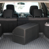 Органайзер кофр в багажник автомобиля, саквояж, EVA-материал, 50 см, черный кант