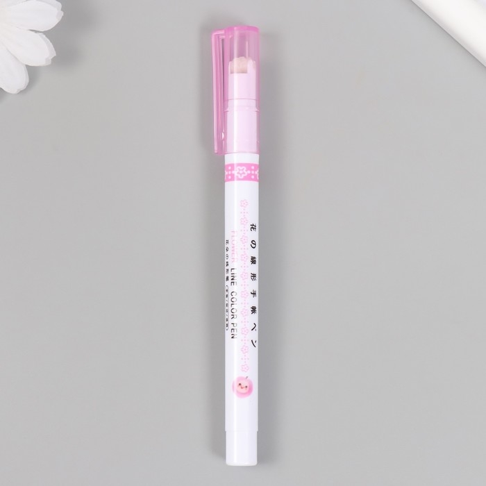 Ручка-печать роликовая для творчества Ручка-печать роликовая для творчества "Цветочки" 13 см