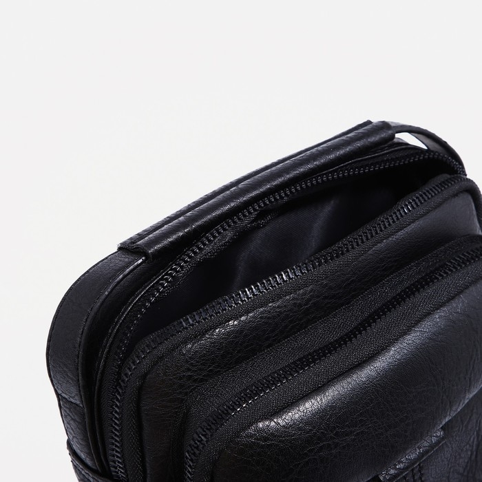 Сумка мужская, цвет чёрный