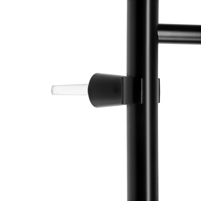 Полотенцесушитель электрический ZEIN PE-05, Полотенцесушитель электрический ZEIN PE-05, "Виктория", 400х600 мм, 4 перекладины, черный