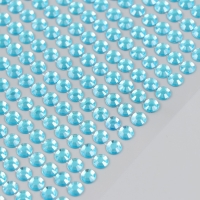 Полубусины самоклеющиеся d 6 мм, бирюзовый Полубусины самоклеющиеся d 6 мм, бирюзовый