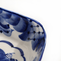 Блюдо &laquo;Сухарница&raquo;, гжель, микс