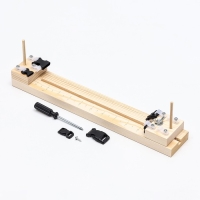 Набор для плетения из паракорда, 6 предметов, с деревянным станком, иглами, фастексами