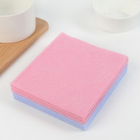 Набор вискозных салфеток универсальных Доляна, 30&times;34 см, 10 шт., плотность 80 г/м&sup2;, МИКС