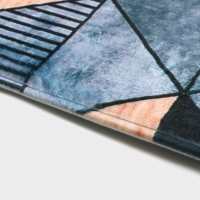 Коврик для ванной и туалета Доляна &laquo;Грэй&raquo;, 45&times;120 см